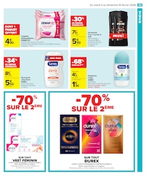 Prix et réduction Gel Douche dans le prospectus Carrefour Market en cours Offre Gel Douche dans le catalogue Carrefour Market du moment à la page 45