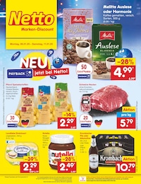 Aktueller Netto Marken-Discount Prospekt, "Aktuelle Angebote", mit Angeboten der Woche, gültig von 06.01.2025 bis 06.01.2025