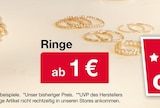 Ringe Angebote bei Woolworth Leonberg für 1,00 €