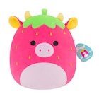 Peluche Squishmallows Cleary La vache fraise 30 cm - SQUISHMALLOWS en promo chez Fnac Peluche Squishmallows Cleary La vache fraise 30 cm - SQUISHMALLOWS dans le catalogue Fnac