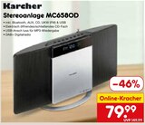 Stereoanlage MC6580D im Angebot bei Netto Marken-Discount in Reutlingen Stereoanlage MC6580D Angebote von Karcher bei Netto Marken-Discount Reutlingen für 79,99 €