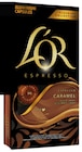 Capsules espresso caramel - L'OR ESPRESSO en promo chez Carrefour Châtillon à 4,49 €