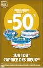 -50% REMISE IMMÉDIATE SUR LE 2ÈME SUR TOUT CAPRICE DES DIEUX à Intermarché dans Les Angles