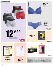 Boxer Homme Angebote im Prospekt "ON VOUS FACILITE la mode" von Carrefour auf Seite 14