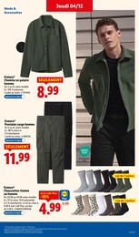 Offre Chaussettes Homme dans le catalogue Lidl du moment à la page 53