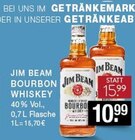 Jim Beam Bourbon Whiskey Angebote von Jim Beam bei E center Erkrath für 10,99 €