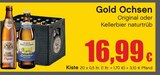 Original Bier im Angebot bei RAN in Illertissen Original Bier Angebote von Gold Ochsen bei RAN Illertissen für 16,99 €