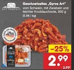 Geschnetzeltes "Gyros Art" bei Netto Marken-Discount im Prospekt "" für 2,99 €