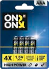 Alkaline Batterien Micro AAA oder Mignon AA Angebote von ON2ONX bei Müller Bremen für 0,70 €