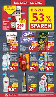 Coca Cola im ALDI Nord Prospekt "Aktuelle Angebote" mit 42 Seiten (Halberstadt)