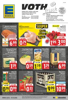 Bier im aktuellen EDEKA Prospekt (Lemgo) Bier im EDEKA Prospekt "Aktuelle Angebote" mit 26 Seiten (Lemgo)