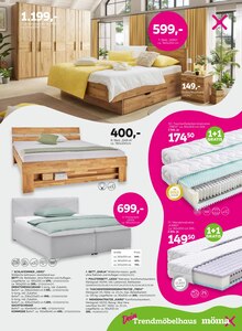 Matratze im aktuellen mömax Prospekt (Augsburg) Matratze im mömax Prospekt "bis zu 20% mit deinem Trendbonus sparen" mit 16 Seiten (Augsburg)