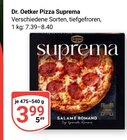 Aktuelles Pizza Suprema Angebot bei GLOBUS in Siegen (Universitätsstadt) ab 3,99 €