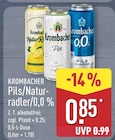 Pils im Angebot bei ALDI Nord in Nordhorn Pils Angebote von Krombacher bei ALDI Nord Nordhorn für 0,85 €