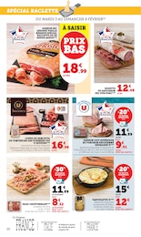 Offre Jambon cuit dans le catalogue Super U du moment à la page 20