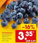 Heidelbeeren im Netto Marken-Discount Prospekt Heidelbeeren von im aktuellen Netto Marken-Discount Prospekt fĂŒr 3,35 âŹ