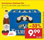 Edelherb Pils bei Netto Marken-Discount im Ebermannstadt Prospekt für 9,99 €