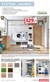 Aktueller Segmüller Prospekt mit Badmöbel, "Hauswirtschaftsraum Spezial", Seite 2