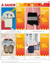 T-Shirt Angebote im Prospekt "LE TOP CHRONO DES PROMOS" von Carrefour auf Seite 71