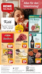 REWE Prospekt "Dein Markt" für Dorsten, 33 Seiten, 10.02.2025 - 15.02.2025