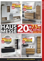 Badmöbel im BRAUN Möbel-Center Prospekt in Kirchheim Aktueller BRAUN Möbel-Center Prospekt mit Badmöbel, "HAUSMESSE", Seite 15