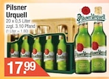 Pilsner Urquell im Getränke City Prospekt Pilsner Urquell im aktuellen Getränke City Prospekt für 17,99 €