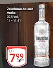 Zoladkowa de Luxe Vodka im Angebot bei GLOBUS in Erftstadt Zoladkowa de Luxe Vodka Angebote bei GLOBUS Erftstadt für 7,99 €