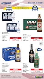 Mineralwasser Angebot & Preis im aktuellen METRO Prospekt Mineralwasser Angebot im aktuellen METRO Prospekt auf Seite 15