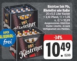 Edel Pils Angebote von Köstritzer bei EDEKA Kamenz für 10,49 €