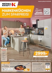 Einbauküchen im Möbel Kraft Prospekt in Leipzig Aktueller Möbel Kraft Prospekt mit Einbauküchen, "MARKENKÜCHEN ZUM SPARPREIS!", Seite 1