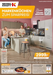 Kuchen im Möbel Kraft Prospekt "MARKENKÜCHEN ZUM SPARPREIS!" mit 24 Seiten (Berlin)