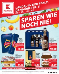 Kaufland Prospekt "Aktuelle Angebote" für Gleiszellen-Gleishorbach, 55 Seiten, 24.11.2022 - 30.11.2022 Kaufland Prospekt "Aktuelle Angebote" für Gleiszellen-Gleishorbach, 55 Seiten, 24.11.2022 - 30.11.2022