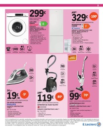 Offre Aspirateur Balai dans le catalogue E.Leclerc du moment à la page 5