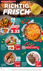 Schweinefilet im Kaufland Prospekt in Oranienburg Aktueller Kaufland Prospekt mit Schweinefilet, "Aktuelle Angebote", Seite 20