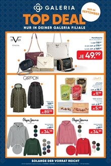 Herren Pullover Angebot im GALERIA Prospekt, gültig von 01.09.2026 bis 30.09.2026 Herren Pullover Angebot im aktuellen GALERIA Prospekt auf Seite 1