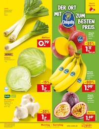Netto Marken-Discount Bananen im Prospekt 