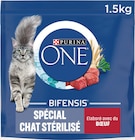 Bifensis Spécial Chat Stérilisé au Bœuf - PURINA ONE en promo chez Intermarché Super Limoges à 2,72 €