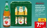 Apfelsaft klar oder Apfeldirektsaft naturtrüb oder Apfel-Kirsch von Belsina im aktuellen Netto Marken-Discount Prospekt für 7,99 €