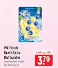 WC Frisch Kraft Aktiv Duftspüler im Angebot bei famila Nordost in Neustadt WC Frisch Kraft Aktiv Duftspüler Angebote bei famila Nordost Neustadt für 3,79 €