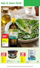 Promos Huile d'olive vierge dans le catalogue "AVEC LE Club GOÛTEZ AU BIO LE MOINS CHER DE FRANCE" de Carrefour Market Huile d'olive vierge en promo dans le catalogue Carrefour Market à la page 15