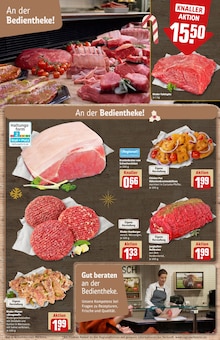 Rindfleisch im aktuellen REWE Prospekt (Salzgitter) Rindfleisch im REWE Prospekt "Dein Markt" mit 26 Seiten (Salzgitter)