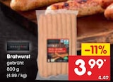 Aktuelles Bratwurst Angebot bei Netto Marken-Discount in Osnabrück ab 3,99 €