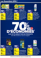Couches Angebote im Prospekt "70 % D’ÉCONOMIES SUR UNE SÉLECTION DE PRODUITS D'HYGIÈNE" von Carrefour Couches Angebote im Prospekt "70 % D’ÉCONOMIES SUR UNE SÉLECTION DE PRODUITS D'HYGIÈNE" von Carrefour auf Seite 4