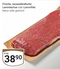 Frische neuseeländische Lammlachse bei GLOBUS im Gensingen Prospekt für 38,90 €
