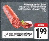 Premium Salami Gusti Grande im EDEKA Prospekt Premium Salami Gusti Grande von im aktuellen EDEKA Prospekt für 1,99 €