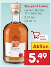 Liköre Angebote von Zinselhof bei Netto Marken-Discount Bruchsal für 5,49 €