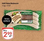 Feine Bratwurst Angebote von Höll bei GLOBUS Neunkirchen für 2,99 €
