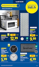 Horloge Angebote im Prospekt "LIDL SOUTIENT LES PRODUCTEURS FRANÇAIS" von Lidl Horloge Angebote im Prospekt "LIDL SOUTIENT LES PRODUCTEURS FRANÇAIS" von Lidl auf Seite 73