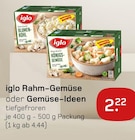 Rahm-Gemüse oder Gemüse-Ideen Angebote von iglo bei Akzenta Mülheim für 2,22 €