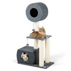 Maxi Zoo - Arbre à Chat Grotte PADME : offre du catalogue Promo Arbre à Chat Grotte PADME à 79,99 € dans le catalogue Maxi Zoo "20 % de remise : sur une sélection d'abres à chat, couchages, jouets et caisses de transport"